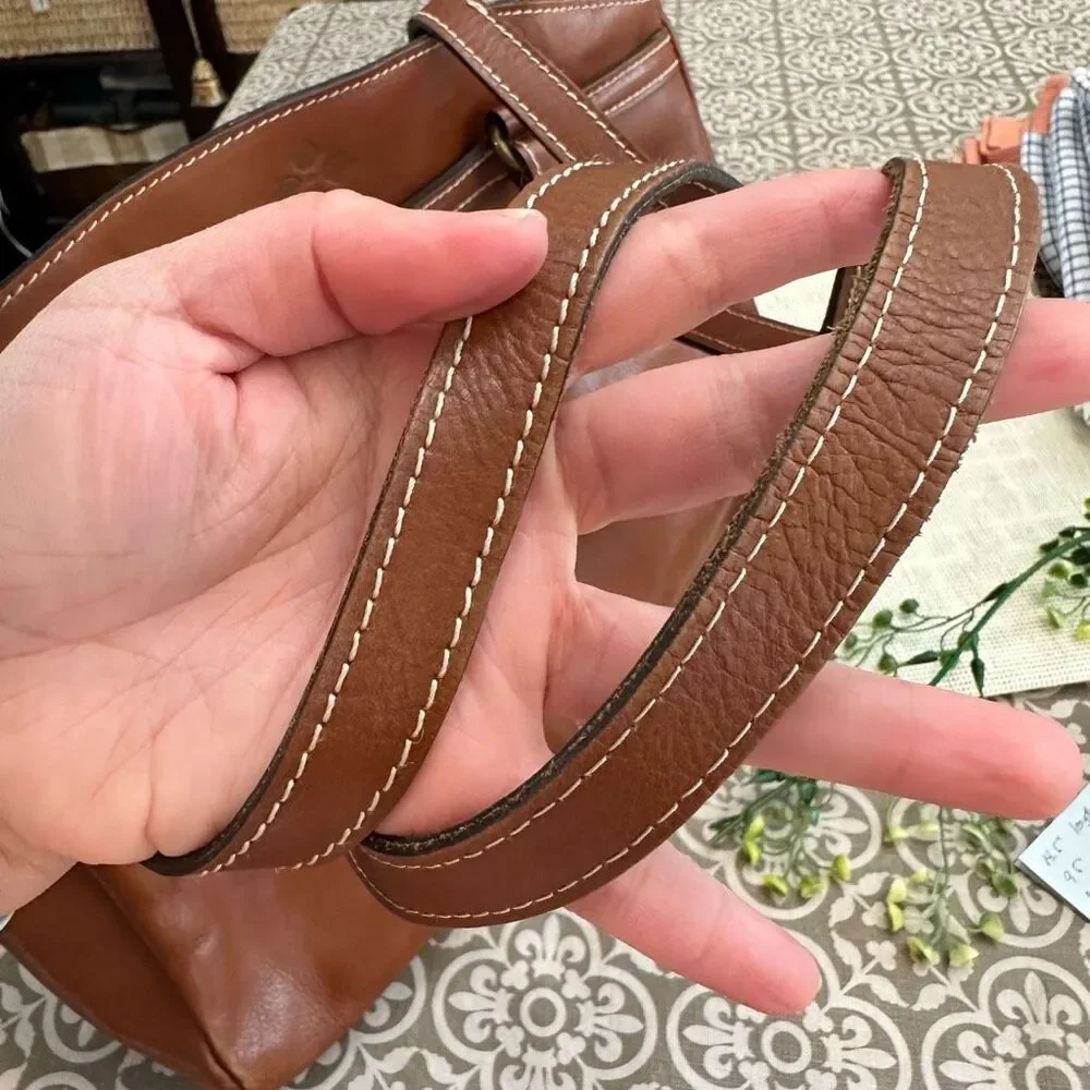 Patricia Nash Brown Leather Tote - Picture 13 of 13